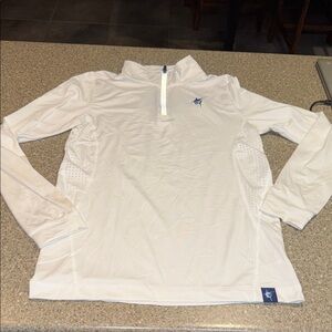 White water quarter zip long sleeve fishing shirt